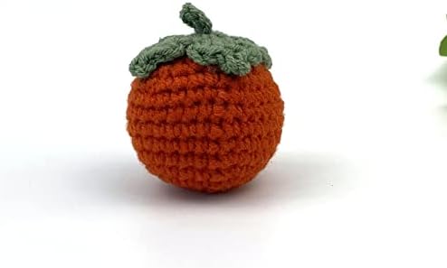 Jydzth Simulação Faux Strawberry Crochet Applique Strawberry Shape Roupos de frutas Capatinho de costura Decoração de morango Ornamento de morango Ornamento