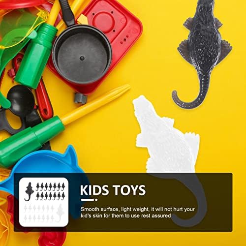 Toyvian 40pcs Plástico brinquedo simulado brinquedo falso brinquedo divertido brincadeira de brinquedo assustador de brinquedo assombrado adereços para festas de festa