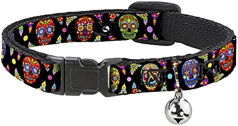 Cola Breakaway colorido Calaveras Black Multi Color