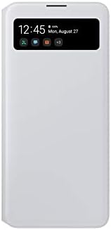 Samsung Original Galaxy A71 S-View Capa/Folio Casel Case-Branco