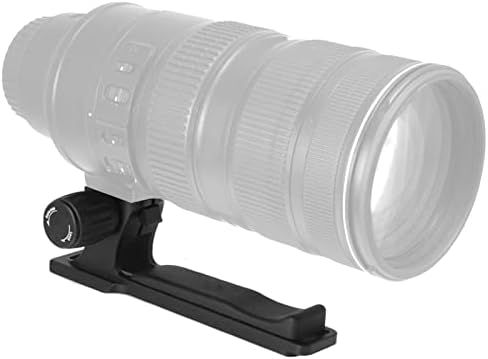 Colar de suporte à lente vbestlife, alumínio de alumínio Ring Substituição para o pé da base para Nikon 70-200mm f2.8