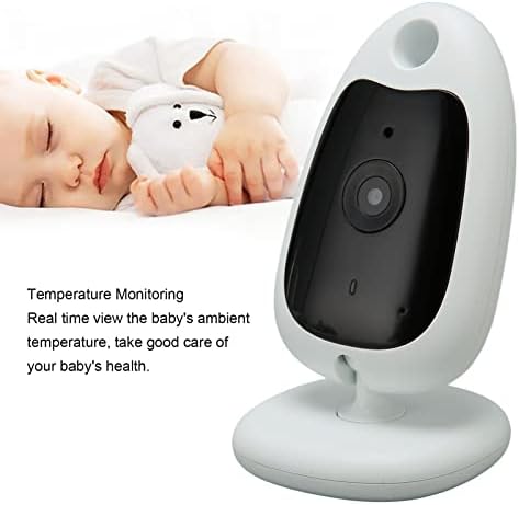 Monitor de bebê de vídeo Tuore, câmera de segurança doméstica construída em canções de ninar de temperatura Monitoramento