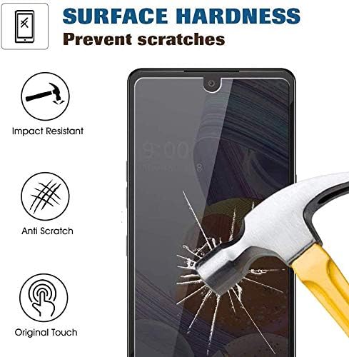 Suker [2 pacote] para Samsung Galaxy A21/A21S Protetor de tela de privacidade, [cobertura completa] Anti-Spy 9H Duridade