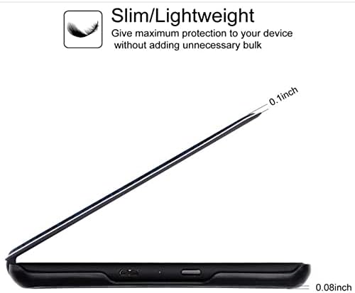 Caso para Kindle, Case para Kindle Touch 2014 Ereader Slim Protective Cover Case Smart - Colisão de verde -amarelo