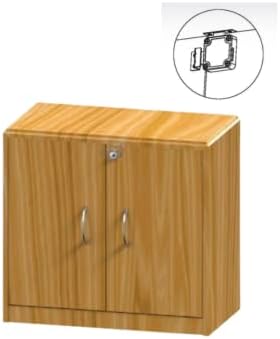 Bloqueio de armário de segurança da trava de porta dupla com chaves - fechaduras de armário de cozinha para adultos armário de