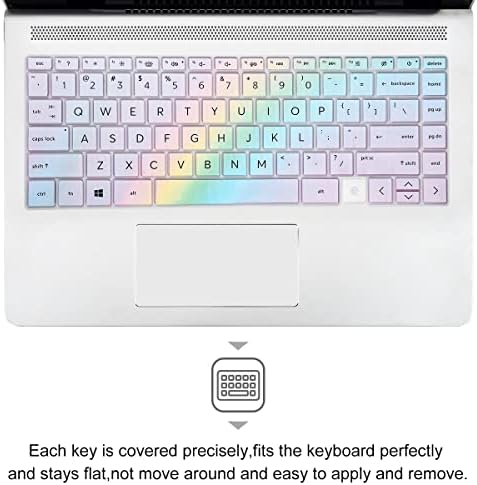 CaseBuy Keyboard Cover for HP Envy x360 15.6 15m-EU 15m-ES 15-ep 15-es2083cl 15-es2075cl 15-es2072cl 15t-es100 15-es1035nr