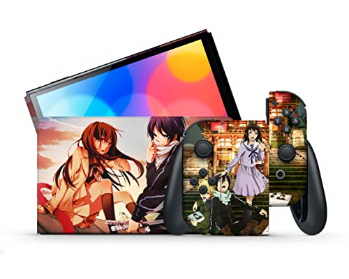 Classic Noragami Anime Switch OLED SKIN CONSOL Decal