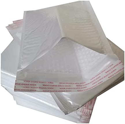 Poly Bubble Mailer 5 x 9 polegadas confiáveis ​​Envelope de envelope de embalagem solars Mailers Immuson White 5 x 9 self SEAL envelopes sacos de envelope