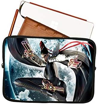 Anime Bayonetta Bloody Fate Anime Laptop Saco de Laptop Saco de Caderno de 15 polegadas Caso Mousepad Surface Anime Bolsa