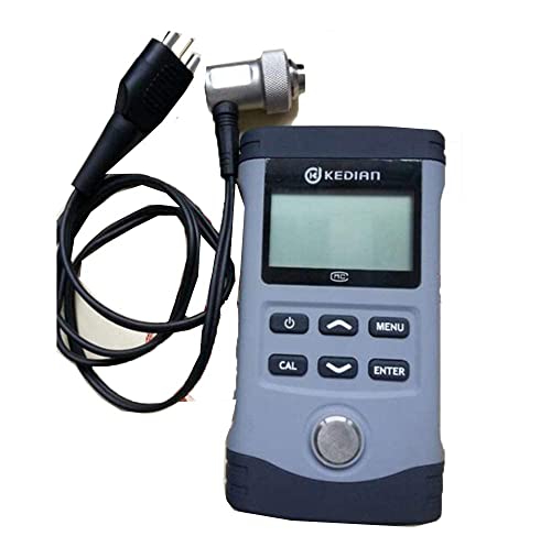 Testador de medidor de espessura ultrassônica digital através da função de armazenamento de dados de revestimento com 2 modos de modo normal faixa de 0,8-500mm Modo de espessura de revestimento 3.0-20mm