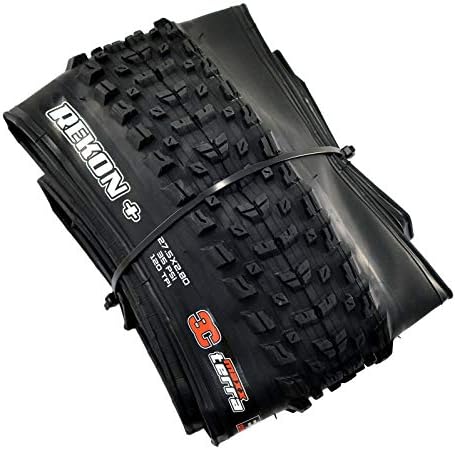 Maxxis Rekon Plus M349 MTB Pneu dobrável TR EXO 3C Maxxterra 27,5x2,80 polegadas pneu, preto, 2 pneu, mx2003