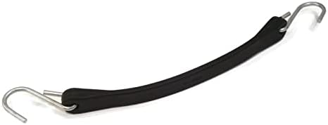 A ROP SHOP | 9 Tarpa de borracha preta para carga de construção de banda flexível 1/4