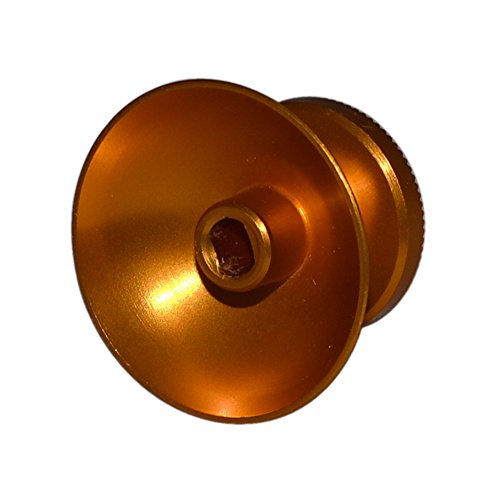 Cinpel Substacting Metal Analog Grips Joystick Cap para PlayStation PS4 Controller Gold