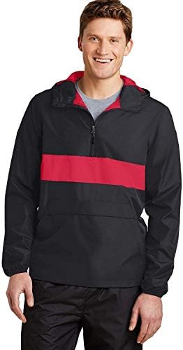 Pocket Anorak com zíper esportivo. JST65