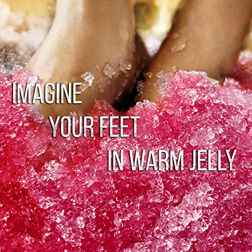 Jelly Pedicure Packs - Pedicure Foot Soak para pés rachados seco - hidratante geléia spa Pedi Soak - Banho de pé Saltos