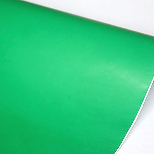 Yifely Solid Color Green Furniture Pap Paper Peel & Stick Shelf Liner Reformam Gavetas de cômoda velha 17,7 polegadas