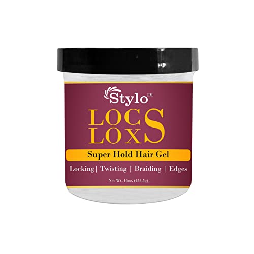 Locs Loxs Super Hold Hair Gel 16 oz.