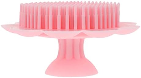 Fomiyes Acessórios para o cabelo Crianças Banho MASSAGEM BURPO PAIN: SILICONE MUITO DE CORPELAÇÃO FLOR FLOR FLORES DE FLORES