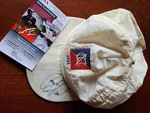 Payne Stewart JSA CoA assinado a mão assinada por Hat Autograph - Equipamento de golfe autografado