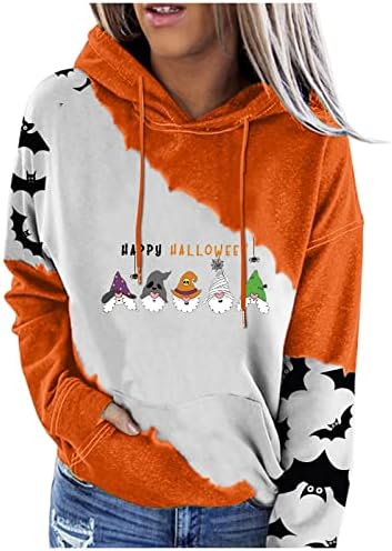 Saxigol Nice Hooded Hoodie Mulheres de manga larga de capa com bolsos Pullover Graphic à prova de vento solo molho de capuz