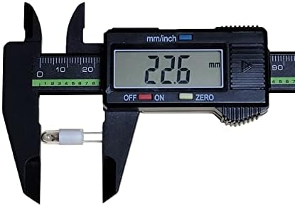 7361 5V 60MA T1-3/4 Lâmpada incandescente em miniatura com bi -pin g3.17 base .3 watt - 0,06 amp - 5 volts - T1,75
