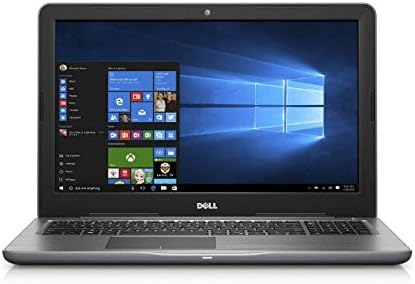 Dell i5567-5274Gry 15.6 Laptop, Intel I5-7200, 256 GB SSD, 8 GB DDR4, Windows 10