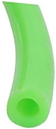 X-Dree 4mm x 8mm de altura resistente a temperaturas resistentes a silicone tubo de tubo de mangueira verde-claro 1 metro