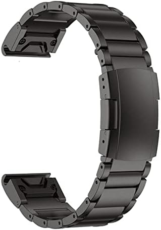 IOTUP 26 22mm Ligante da banda Strap Strap Compatível para Fenix ​​5 5x Plus Fenix ​​6 6x Pro Forerunner 935 945 Bracelete de liberação