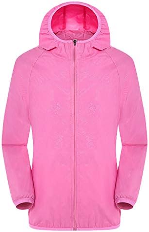 Autumn de outono Zipper Sportswear Ultra-Light Rain Tatchwork Jaqueta à prova de vento com capuz de manga comprida casaco