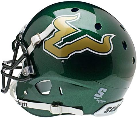 Schutt NCAA South Florida Bulls em campo Autêntico capacete de futebol XP