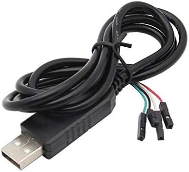 JF-XUAN DIY KIT MODULO USB para TTL Cabo de porta serial de depuração TV para Raspberry Pi 2B 3B / COM Acessórios de exibição