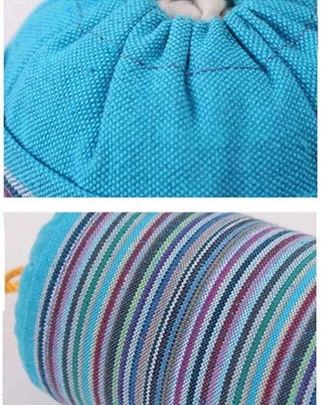 MMllzel Stripe Yoga travesseiro cervical velho pano grosso travesseiro de trigo sarraceno travesseiro de pescoço