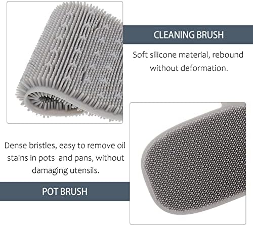 Utensílios de silicone de esponja de limpeza luxShiny esponjas esponjas de esponjas de lavagem de lavagem dupla lavagem de maconha