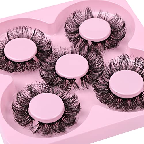 Cílios de vison cílios fofos cílios de 15 mm de cílios falsos naturais cílios de olho d volume de cacho de cílios falhos pacote