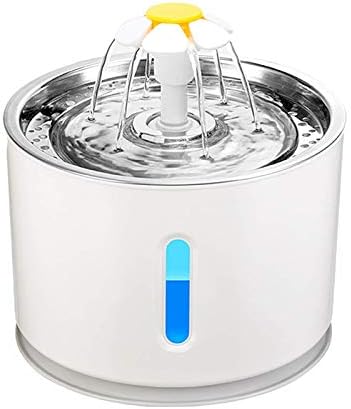 Zou Pet Dog and Cat Dispensador de água elétrica Dispensador de água automática Distribuidor de água LED Display Display