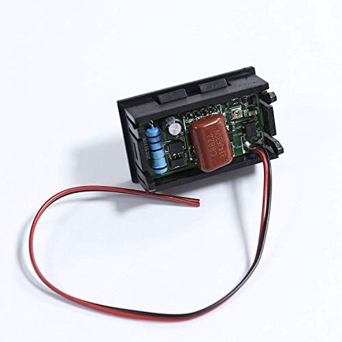 Yanzeo 10pcs/pack 0,56 LED Digital 2 fios Painel de medidores de tensão AC 70V-500V Painel de voltímetro digital YZ-568AC