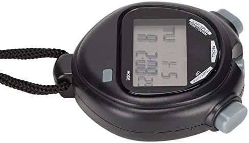 Executando o stopwatch, 2 liner timer Display Multifuncional Multifuncional 10 voltas da memória Shakeproof para nadar para competições esportivas