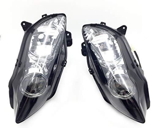 NBX- Novo conjunto da lâmpada de luz da cabeça compatível com Yamaha YZFR1 2004-2006 YZF R1 farol