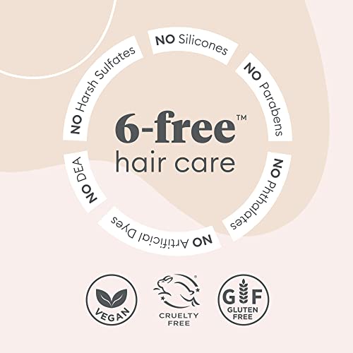 BRIOGEO Seja gentil, seja gentil Aloe + Oat Milk Ultra Shampoo calmante | Fragrância gratuita, hipoalergênica e aprovada por