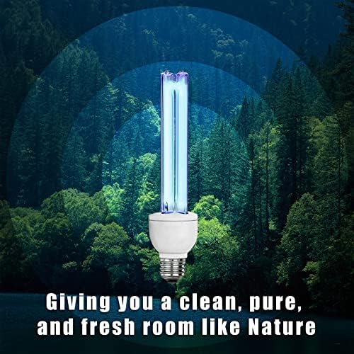 Baimnocm UVC Bulbo de lâmpada germicida Sinitizador UV Lâmpada de 25 Watt 254nm Ozônio livre