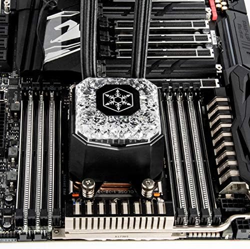 Silverstone ICEGEM 360, 360mm Argb AIO LIFE RESCERMER COM 3 x 120mm Argb Fãs, AM5 e Threadripper TR4, SST-IG360-ARGB