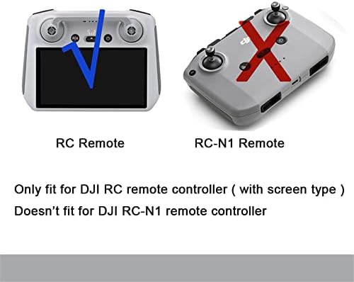 Tampa de silicone à prova de arranhões para DJI mini 3 Pro RC Controlador remoto Anti-Bump Protective Sleeve Case RC Quadcopters
