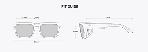 Óculos de sol com helm óptico de espião Tech