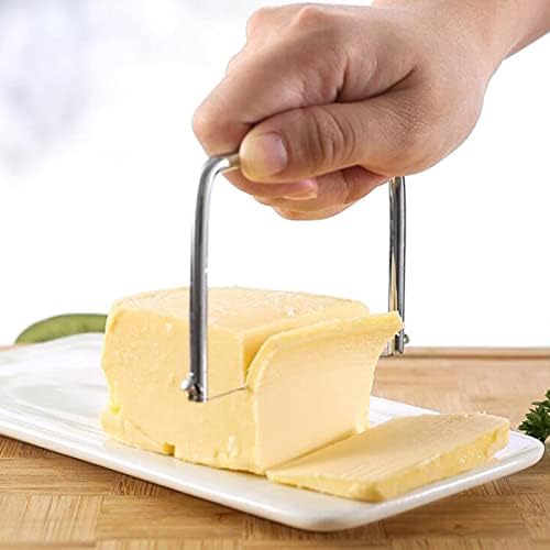 Upkoch 1 conjunto de alimentos/pão gadgets cortadores fáceis semi-slicers de chocolate ovo prático ou facas de queijo de presente