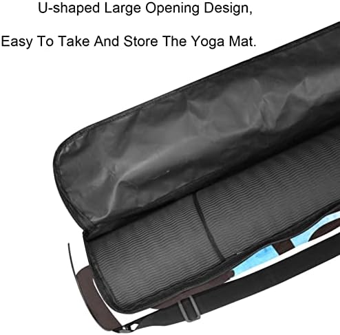 Casa Doce Home Yoga Mat Carrier Bag com alça de ombro de ioga bolsa de ginástica bolsa de praia