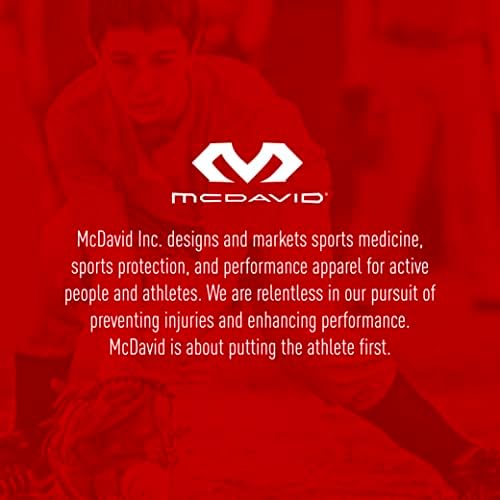 McDavid Men's Athletic Spoiler com bolsa de malha de malha, proteção contra cinta, pacote de 2