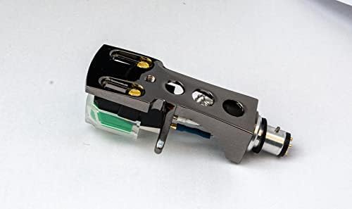 Cabeça de titânio com caneta elíptica vm95e, cartucho, conexões Silver Litz e V2 Pro Lube para Toshiba SR-340, SR-210,