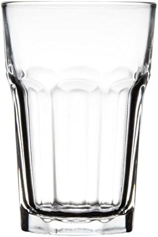 Libbey 15244 Gibraltar Duratuff 14 oz Vidro de bebida, conjunto de 6 w/assinaturas de festas