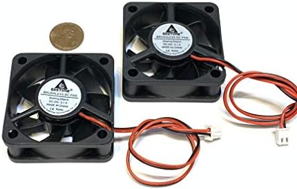 2 peças ventilador 24v 5020 5cm 50mm Cooling Case sem escova 2pin 20mm PC A38