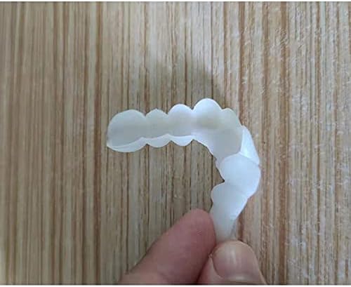 Novo sorriso de gel de silicone, capa de dentes cosméticos de dentes de dentes, conforto de dente de dentes, ajuste flexível Flex